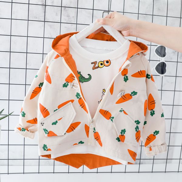 Baby Toddlers Girls Trench Windbreaker Kids Children Clothing Solid Hoodie Clothes Long Sleeve Zipper printed Outerwear
Baby Toddlers Girls Trench Windbreaker Kids Children Clothing Solid Hoodie Clothes Long Sleeve Zipper printed Outerwear