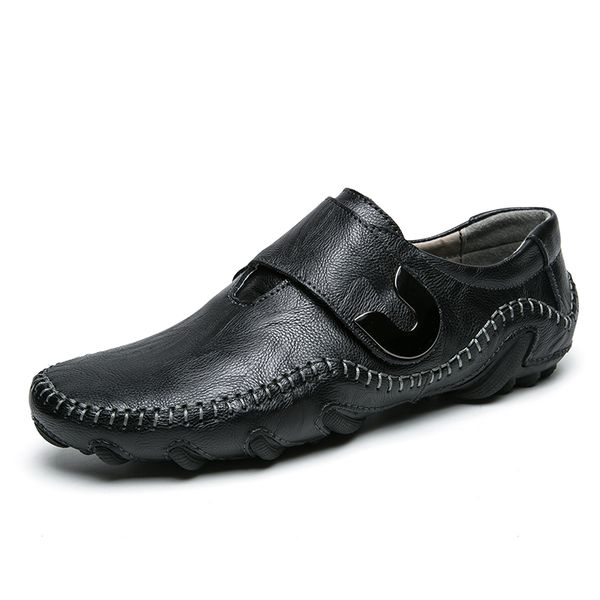 new 2018 flat shoes men's shoes men driving handmade genuine leather men casual fashion designer leather, Black
new 2018 flat shoes men's shoes men driving handmade genuine leather men casual fashion designer leather, Black