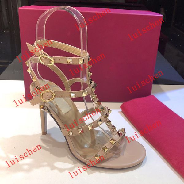 design womens slingbacks designer gladiator sandals women rivet shoes nude extreme high heels pumps 9.5cm heel 41 42, Black
design womens slingbacks designer gladiator sandals women rivet shoes nude extreme high heels pumps 9.5cm heel 41 42, Black