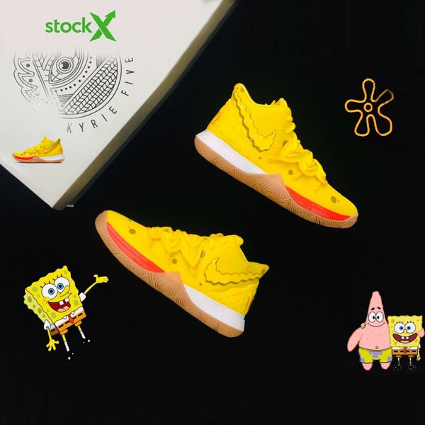 kyrie 5 v with stock x squidward patrick stars basketball shoes nickelodeon 20th sponge bob irving 5s pineapple house sneakers 40-45, Black
kyrie 5 v with stock x squidward patrick stars basketball shoes nickelodeon 20th sponge bob irving 5s pineapple house sneakers 40-45, Black