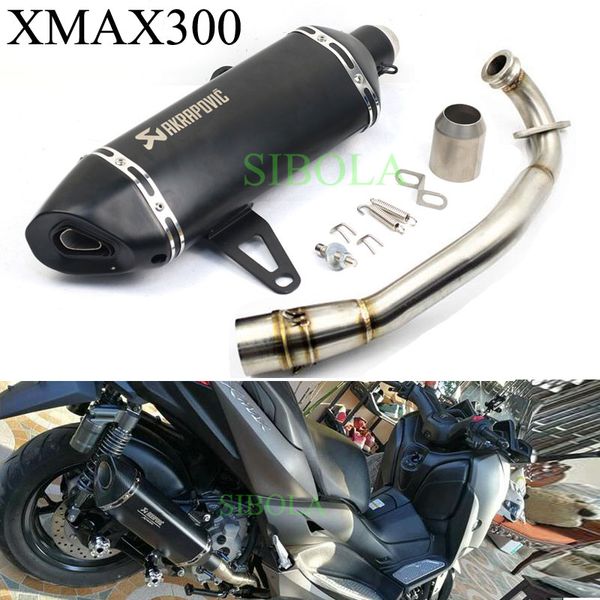 xmax250 xmax300 motorcycle akrapovic exhaust pipe slip-on for x max 250 xmax 300 middle link pipe full systems steel
xmax250 xmax300 motorcycle akrapovic exhaust pipe slip-on for x max 250 xmax 300 middle link pipe full systems steel