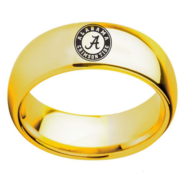 8mm alabama crimson tide wholesale stainless steel rings mix styles gifts for men women fashion jewelry party gifts wedding band brand new, Silver
8mm alabama crimson tide wholesale stainless steel rings mix styles gifts for men women fashion jewelry party gifts wedding band brand new, Silver