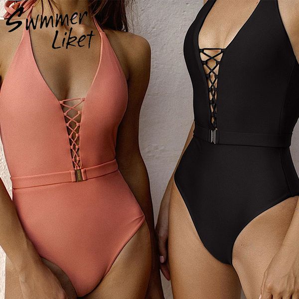 halter bandage bodysuits one-piece bikinis 2019 mujer lace up swimwear women high cut monokini woman swimsuit female biquini new
halter bandage bodysuits one-piece bikinis 2019 mujer lace up swimwear women high cut monokini woman swimsuit female biquini new