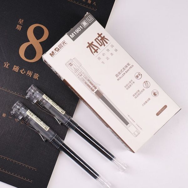 12 pcs high-capacity gel pen 0.5mm quick-drying student-controlled ink pen office signature simple writing black m1901
12 pcs high-capacity gel pen 0.5mm quick-drying student-controlled ink pen office signature simple writing black m1901