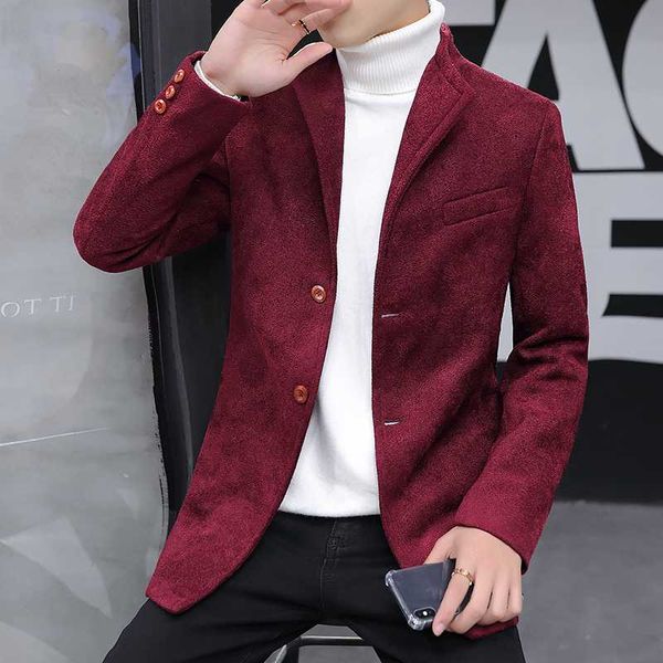 men's knit cardigan woolen coat solid color turn-down collar jacket 2020 autumn new korean formal coat single breasted homme, Black
men's knit cardigan woolen coat solid color turn-down collar jacket 2020 autumn new korean formal coat single breasted homme, Black