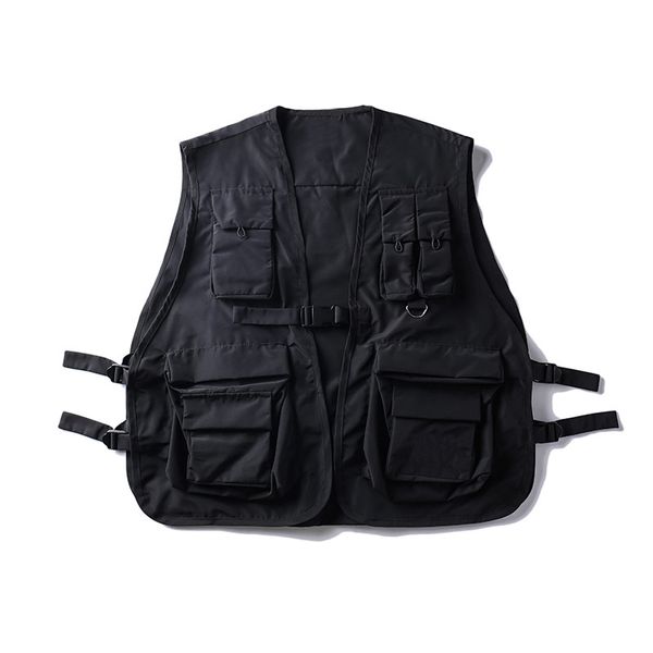 januarysnow military multiple pockets cargo vest hip hop vest men dad core vest sleeveless jacket gilet streetwear, Black;white
januarysnow military multiple pockets cargo vest hip hop vest men dad core vest sleeveless jacket gilet streetwear, Black;white