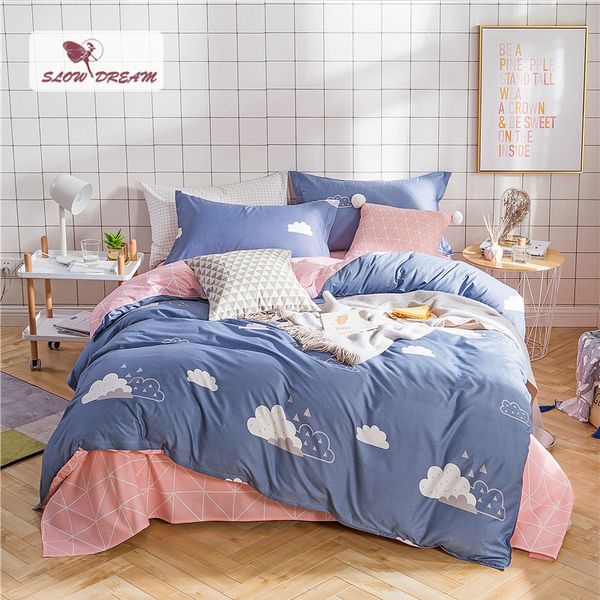 slowdream fashion art reed bedding set elegant light duvet cover active printing bed linen flat sheet double bedclothes
slowdream fashion art reed bedding set elegant light duvet cover active printing bed linen flat sheet double bedclothes