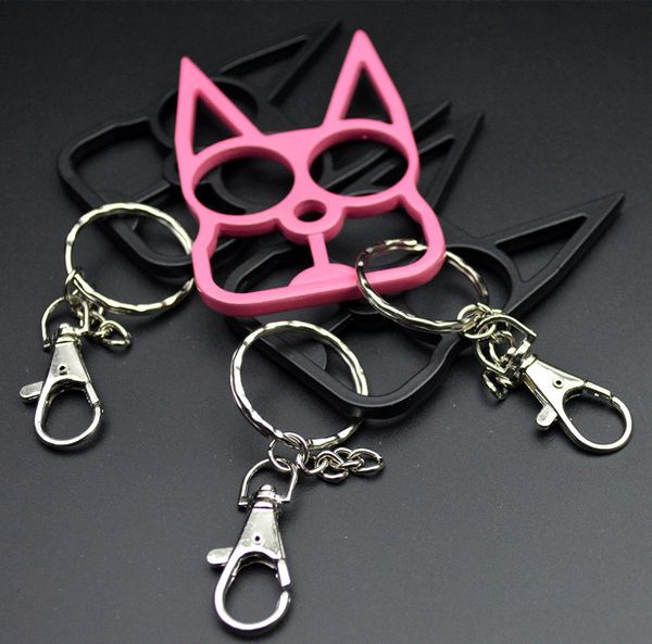 new cat keychain ring buckle sefl-defense weapon toy model outdoor ring four finger tool fashion christmas gift self-defense key rings, Silver
new cat keychain ring buckle sefl-defense weapon toy model outdoor ring four finger tool fashion christmas gift self-defense key rings, Silver