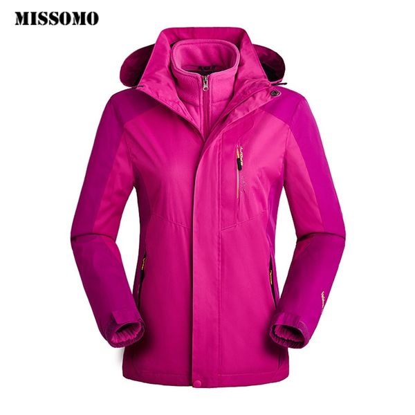 missomo jacket women outdoor detachable hat removable two-piece flannel waterproof jacket windbreaker rain coat trekking hiking, Black;brown
missomo jacket women outdoor detachable hat removable two-piece flannel waterproof jacket windbreaker rain coat trekking hiking, Black;brown