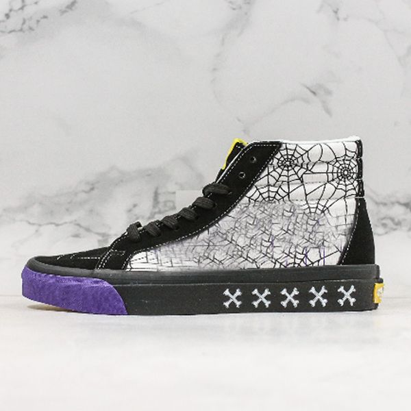 2019 hight cut черный фиолетовый хэллоуин паук девочка lovers холст старый skool skate shoes mens женщин мультфильм граффити спорт кроссовки, Black
2019 hight cut черный фиолетовый хэллоуин паук девочка lovers холст старый skool skate shoes mens женщин мультфильм граффити спорт кроссовки, Black
