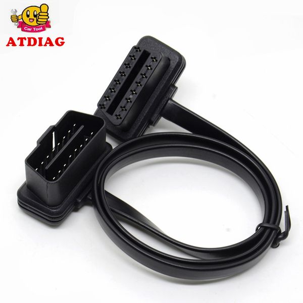 60cm flat+thin as noodle obd 2 obdii obd2 16pin male to female elm327 diagnostic extension cable connector
60cm flat+thin as noodle obd 2 obdii obd2 16pin male to female elm327 diagnostic extension cable connector