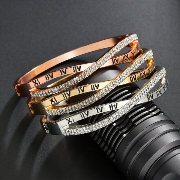 bangle wukalo classical handmade braiding bracelet gold hip hop men pave cz zircon roman numeral jewelry, Black
bangle wukalo classical handmade braiding bracelet gold hip hop men pave cz zircon roman numeral jewelry, Black