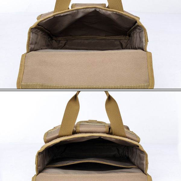 outdoor tactical handbag multiple pockets large capacity camping shoulder crossbody bag hb88
outdoor tactical handbag multiple pockets large capacity camping shoulder crossbody bag hb88