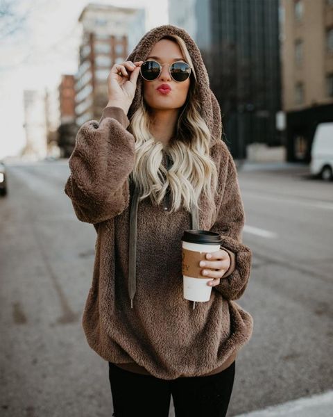 fleece womens sweaters 2019 winter autumn hooded pullover women sweater women hooded sweatershirt pull femme jumper, White;black
fleece womens sweaters 2019 winter autumn hooded pullover women sweater women hooded sweatershirt pull femme jumper, White;black