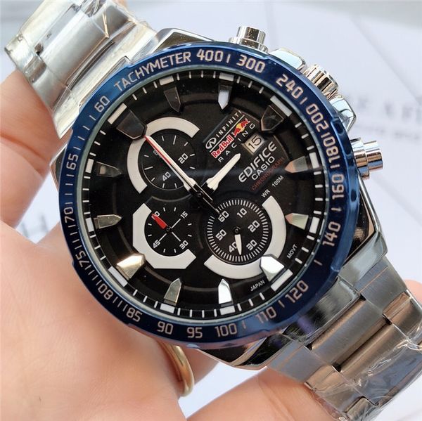 fashion brand chronograph working mens luxury watches multifunction dress casual quartz watch for man sports watch, Slivery;brown
fashion brand chronograph working mens luxury watches multifunction dress casual quartz watch for man sports watch, Slivery;brown
