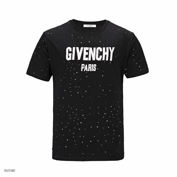 summer brand mens designer t shirts men and women short sleeve hole shirt letter printed crew neck tees, White;black
summer brand mens designer t shirts men and women short sleeve hole shirt letter printed crew neck tees, White;black