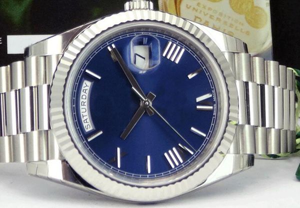 10 style 08 mens watches 228238 228239 228235 mechanical automatic 40mm yellow gold 18k white gold president roman dial movement 2813, Slivery;brown
10 style 08 mens watches 228238 228239 228235 mechanical automatic 40mm yellow gold 18k white gold president roman dial movement 2813, Slivery;brown