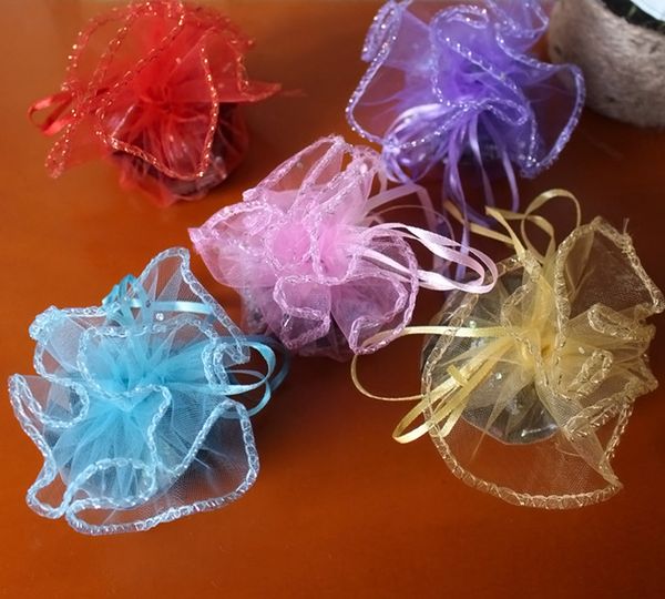100pcs round organza drawstring gift bag with sequins wedding favor party 25cm diameter christmas gift bags home party supplies
100pcs round organza drawstring gift bag with sequins wedding favor party 25cm diameter christmas gift bags home party supplies
