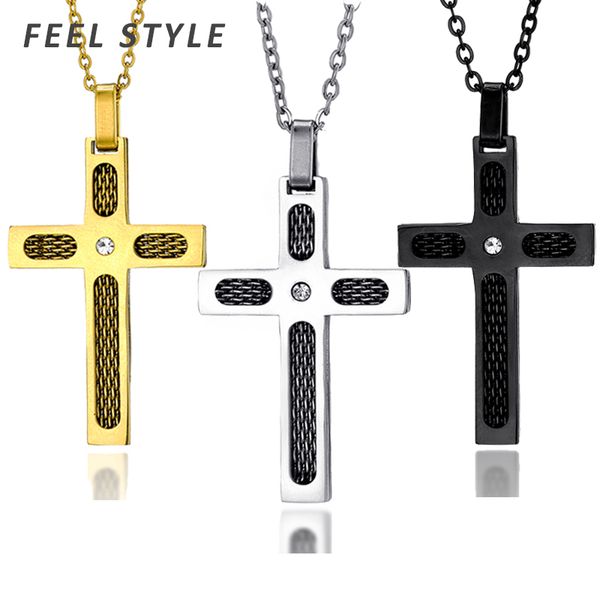 male's stainless steel cross with rhinestone necklaces for prayer jesus cross pendant jewelry accessories, Silver
male's stainless steel cross with rhinestone necklaces for prayer jesus cross pendant jewelry accessories, Silver