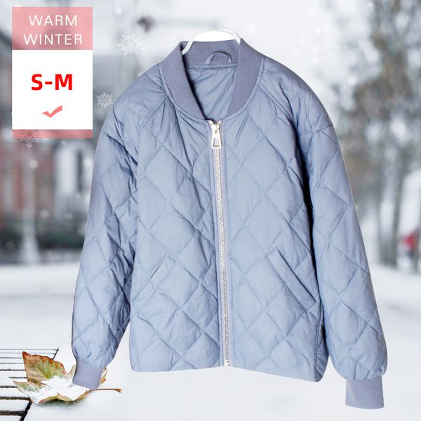 women down coat short baseball down jacket female casual loose warm white duck outwear windproof feather coat good quanlity, Black
women down coat short baseball down jacket female casual loose warm white duck outwear windproof feather coat good quanlity, Black