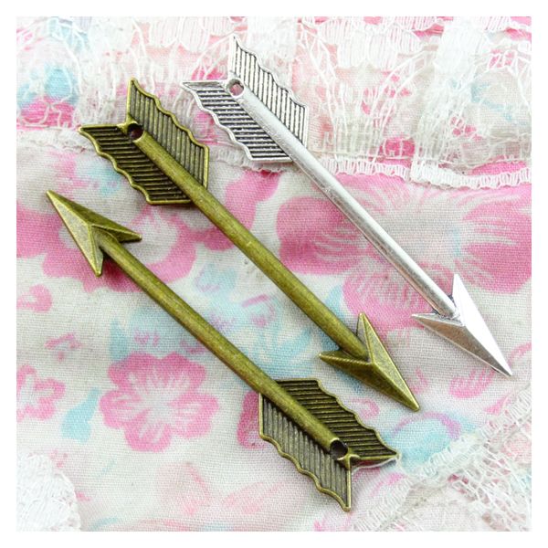 20pcs antique silver and bronze metal mini bow and arrow charms jewelry findings 62.2*11.5*3.4mm, Bronze;silver
20pcs antique silver and bronze metal mini bow and arrow charms jewelry findings 62.2*11.5*3.4mm, Bronze;silver