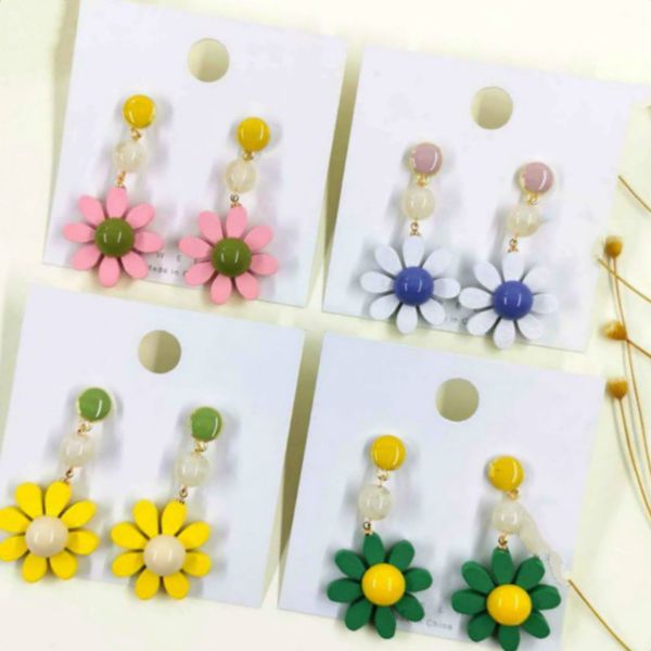 duftgold new wooden dripping oil flower drop earring cute sweet interesting long earrings for women enamel jewelry accessories, Silver
duftgold new wooden dripping oil flower drop earring cute sweet interesting long earrings for women enamel jewelry accessories, Silver