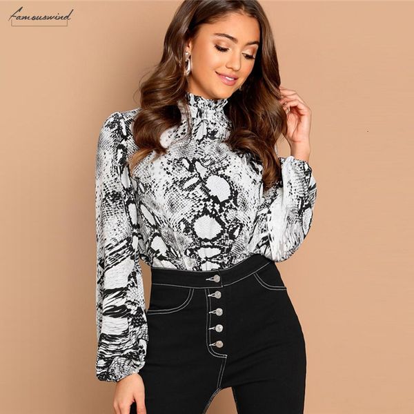 ложная блузы multicolor шеи аппликация змеиной кожи print top stand collar кнопки с длинным рукавом frill женщин осень рабочая одежда casual, White
ложная блузы multicolor шеи аппликация змеиной кожи print top stand collar кнопки с длинным рукавом frill женщин осень рабочая одежда casual, White