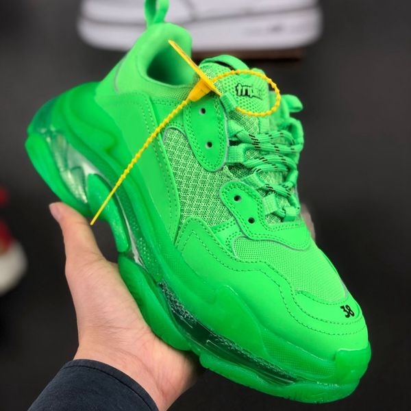 designer triple s casual shoes men green yellow red sneaker women leather flat shoes with clear sole sport des chaussures trainers zapatos, Black
designer triple s casual shoes men green yellow red sneaker women leather flat shoes with clear sole sport des chaussures trainers zapatos, Black