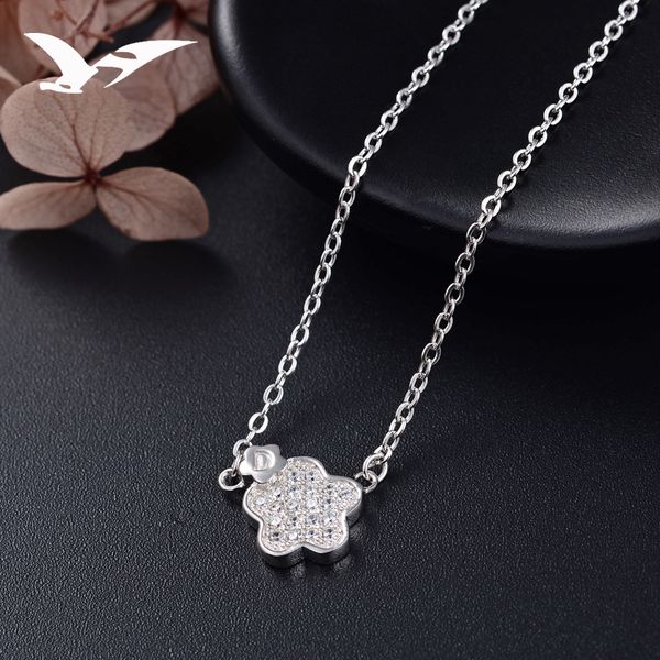 s925 pure silver necklacewomen korean version simple flower zircon pendant clavicle chain small fresh silver ornaments
s925 pure silver necklacewomen korean version simple flower zircon pendant clavicle chain small fresh silver ornaments