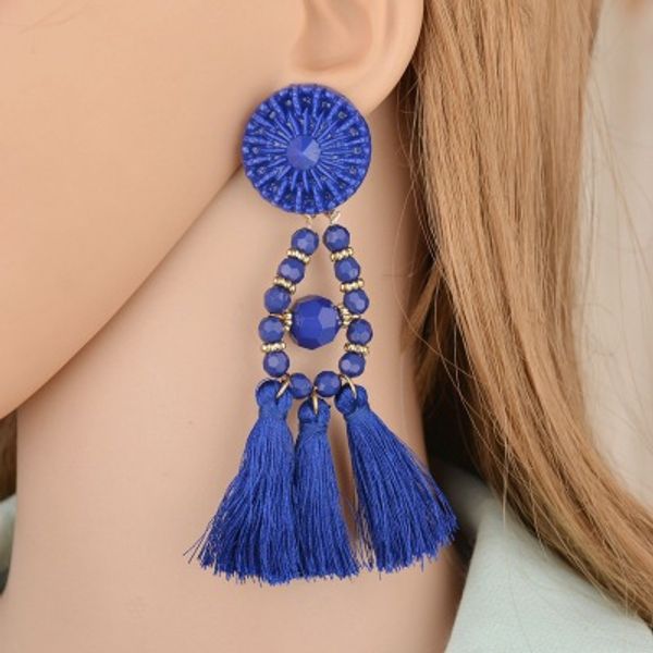 women's long earrings hanging drops tassels earring for women ethnic statement stud earring with stone e1540, Golden
women's long earrings hanging drops tassels earring for women ethnic statement stud earring with stone e1540, Golden