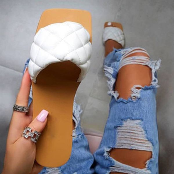 women's plaid slippers woman open toe shoes summer women fashion flats 2020 female non slip ladies casual beach slides plus size, Black
women's plaid slippers woman open toe shoes summer women fashion flats 2020 female non slip ladies casual beach slides plus size, Black
