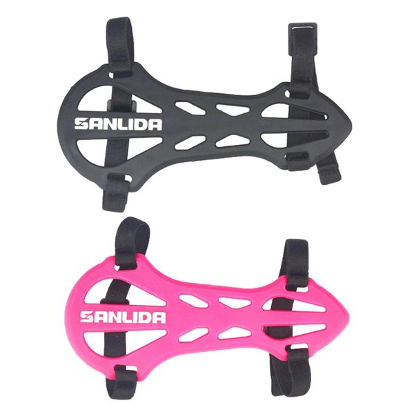2x 2-strap archery armguard soft bow arm guard arrow hunting practice