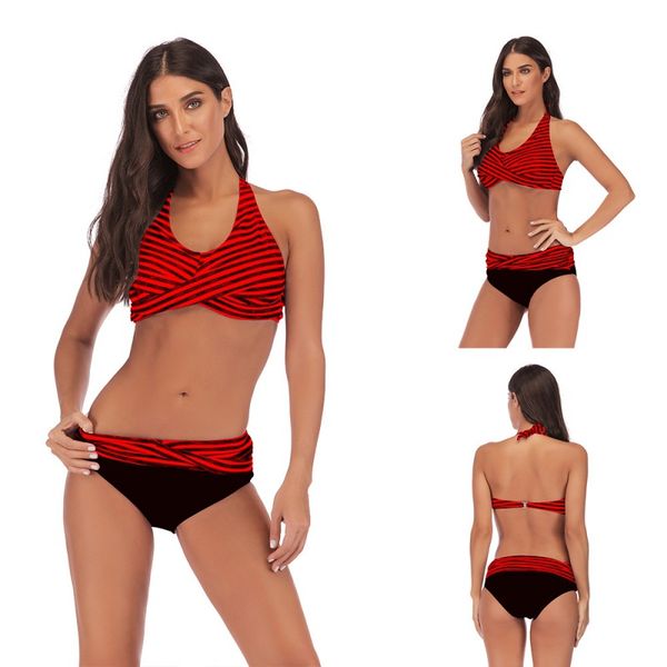women string bikini set bra and briefs striped print tankini swimsuit two pieces swimwear big size beach bathing suits ladies female, White;black
women string bikini set bra and briefs striped print tankini swimsuit two pieces swimwear big size beach bathing suits ladies female, White;black