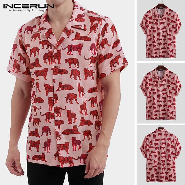 incerun men summer печатные рубашки мужчины мода мультфильм шаблон цветочные рубашки вскользь сыпучие кнопки блуза с коротким рукавом нагруд, White;black
incerun men summer печатные рубашки мужчины мода мультфильм шаблон цветочные рубашки вскользь сыпучие кнопки блуза с коротким рукавом нагруд, White;black