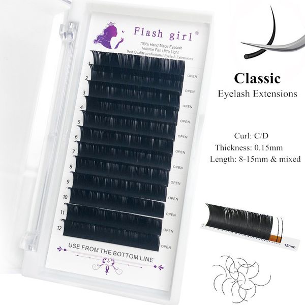 flash girl 0.15c d handmade individual eyelash extensions and matte natural black classic eyelash extension beautier for makeup
flash girl 0.15c d handmade individual eyelash extensions and matte natural black classic eyelash extension beautier for makeup