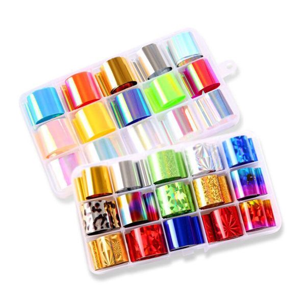 new 1 box starry sky nails foil set holographic nail art transfer sticker diy decor sci88, Black
new 1 box starry sky nails foil set holographic nail art transfer sticker diy decor sci88, Black