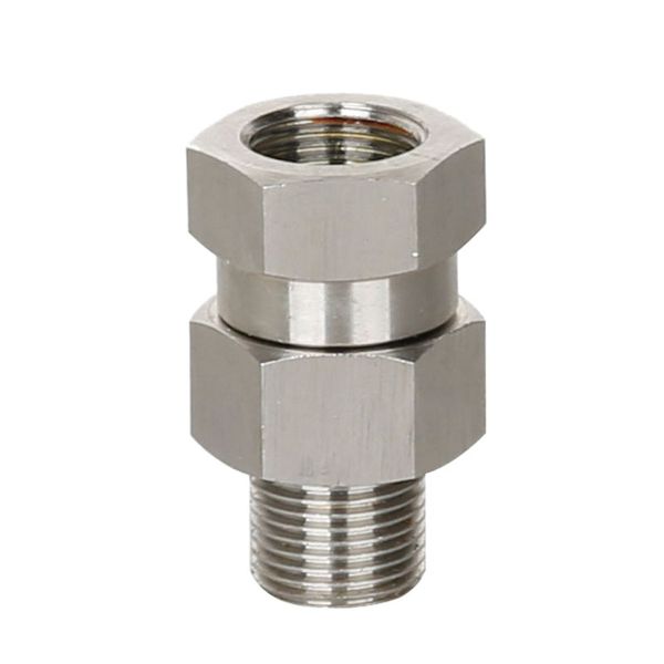 high pressure car washing cleaning washer swivel, 4500 psi, 3/8 inch npt-male thread fitting, stainless steel
high pressure car washing cleaning washer swivel, 4500 psi, 3/8 inch npt-male thread fitting, stainless steel