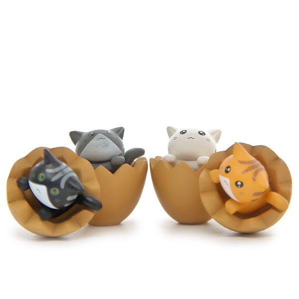 cute eggcell cat 4 colors cat in egg collection action figures gift mini home decor toy for kids 3*3 cm
cute eggcell cat 4 colors cat in egg collection action figures gift mini home decor toy for kids 3*3 cm