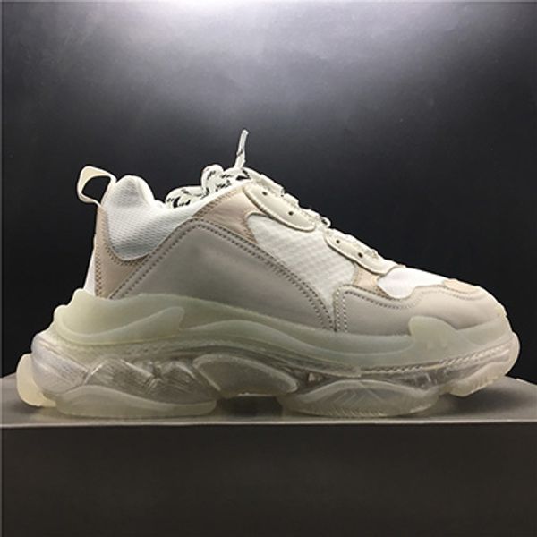 with box 2019 men and womens casual shoes triple s clear sole white black green brand designer trainers 36-45 s01
with box 2019 men and womens casual shoes triple s clear sole white black green brand designer trainers 36-45 s01