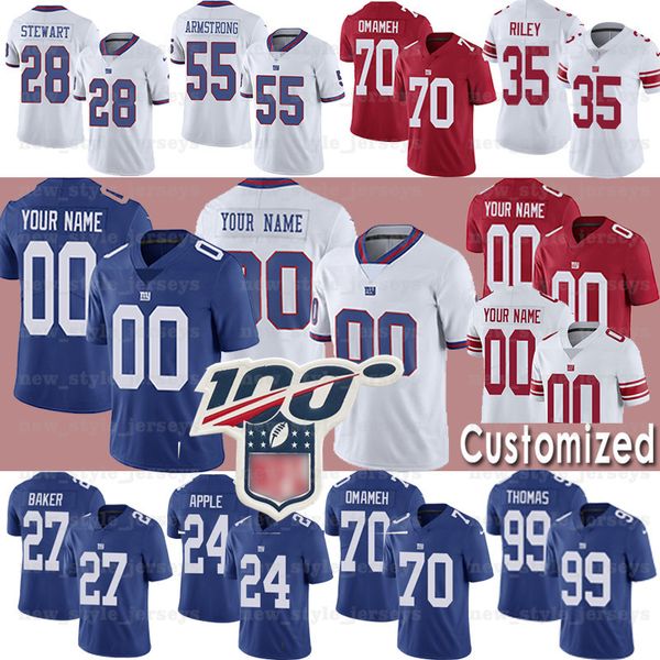 2 aldrick ro a cu tom 53 o hane ximine giant jer ey 27 deandre baker 97 dexter lawrence 71 will hernandez football jer ey, Black;red
2 aldrick ro a cu tom 53 o hane ximine giant jer ey 27 deandre baker 97 dexter lawrence 71 will hernandez football jer ey, Black;red