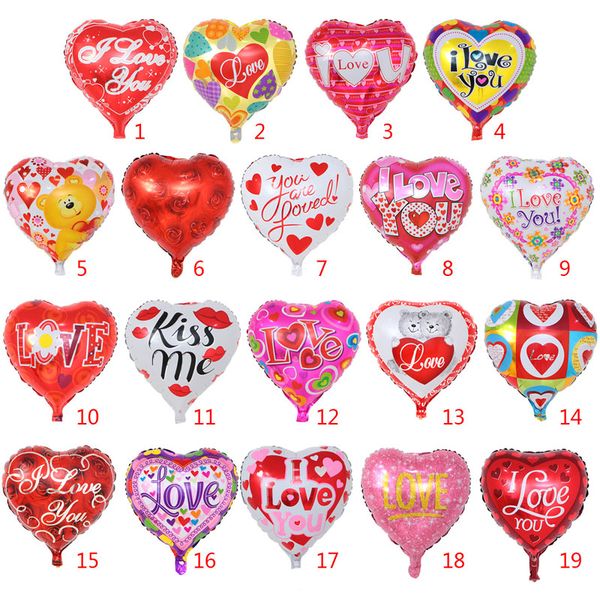 18inch love heart foil mylar balloons wedding party decor helium balloon globos for 2021 valentine's day
18inch love heart foil mylar balloons wedding party decor helium balloon globos for 2021 valentine's day