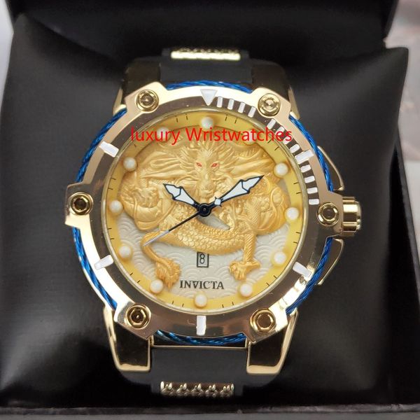 2020 sell big size chinese dragon style quality invicta rubber strap men watch quartz watch relogies for men relojes gift, Slivery;brown
2020 sell big size chinese dragon style quality invicta rubber strap men watch quartz watch relogies for men relojes gift, Slivery;brown