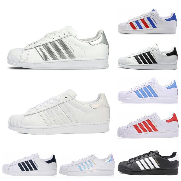fashion super star white hologram iridescent junior men superstars 80s sneakers pride womens mens trainers superstar casual shoes size 36-45, Black
fashion super star white hologram iridescent junior men superstars 80s sneakers pride womens mens trainers superstar casual shoes size 36-45, Black