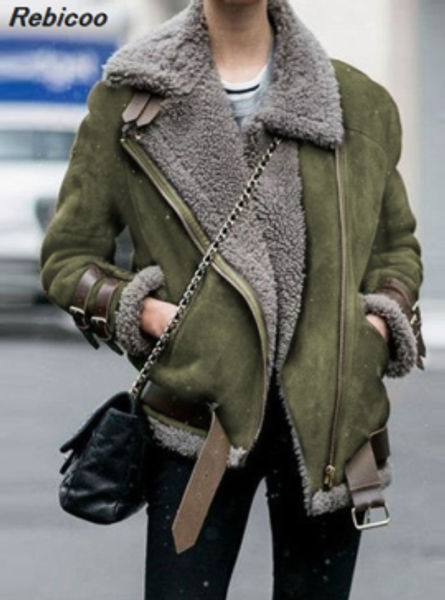 new long-sleeved deerskin wool imitation sheepskin coat fur coat of large size in autumn and winter, Black
new long-sleeved deerskin wool imitation sheepskin coat fur coat of large size in autumn and winter, Black