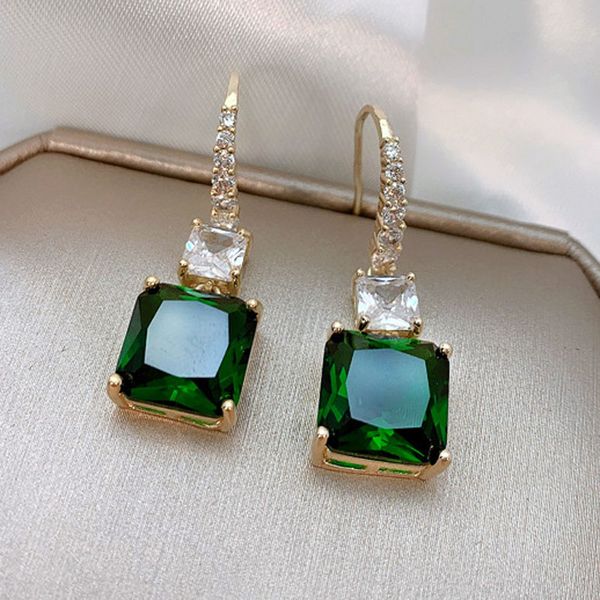 moonrocy silver / gold color green crystal earring hook geometry jewelry wholesale for women girls gift drop shipping
moonrocy silver / gold color green crystal earring hook geometry jewelry wholesale for women girls gift drop shipping
