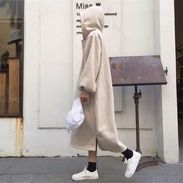 women fashion hoodies sweatshirts dress casual plus size jacket female long autumn winter dress ladies harajuku designer clothes, Black;gray
women fashion hoodies sweatshirts dress casual plus size jacket female long autumn winter dress ladies harajuku designer clothes, Black;gray