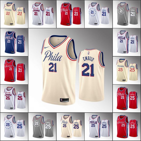 Мужская баскетбольная Майка Philadelphia 76ers Joel Embiid Ben Simmons NBA 2019-20 Jerseys
Мужская баскетбольная Майка Philadelphia 76ers Joel Embiid Ben Simmons NBA 2019-20 Jerseys