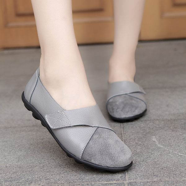 spring/autumn 2019 women falts shoes fashion casual loafers split leather shallow round toe shoes woman slip-on plus size 35-44, Black
spring/autumn 2019 women falts shoes fashion casual loafers split leather shallow round toe shoes woman slip-on plus size 35-44, Black