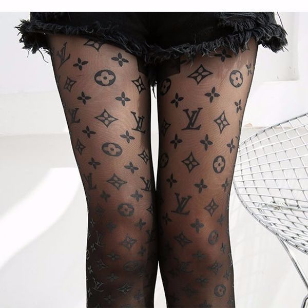 alphabet stockings for woman trendy elastic stockings thin section black stockings fashion supply, Silver
alphabet stockings for woman trendy elastic stockings thin section black stockings fashion supply, Silver