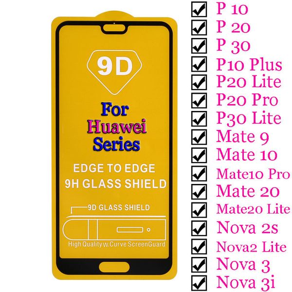 9d tempered glass for huawei p30 p30 lite mate 10 pro 9h hardness film full cover screen protector for huawei nova scratch proof
9d tempered glass for huawei p30 p30 lite mate 10 pro 9h hardness film full cover screen protector for huawei nova scratch proof